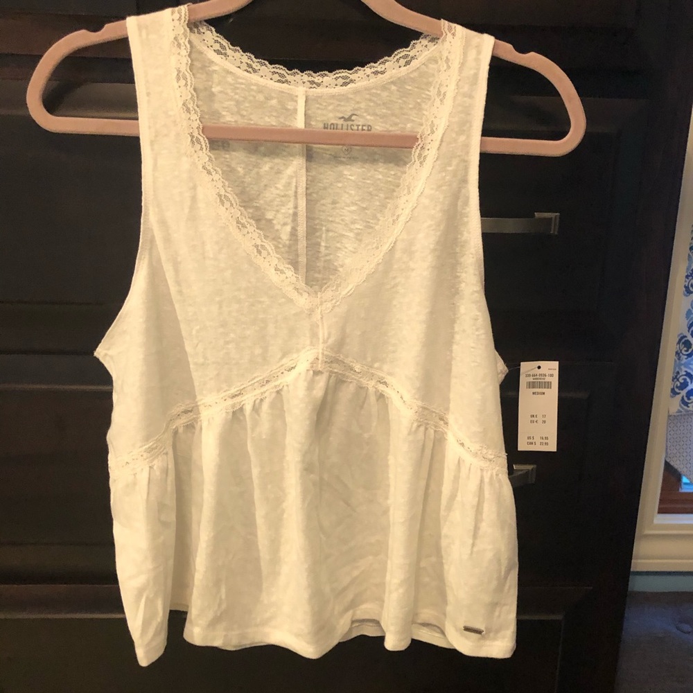 White Babydoll Top